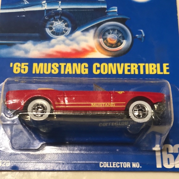 HotWheels Mint condition white walls 1965 convertible Ford mustang made in 1991 - Picture 2 of 5